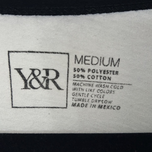 Young & Reckless Quarter Length T-Shirt | Size: M - Picture 3 of 4